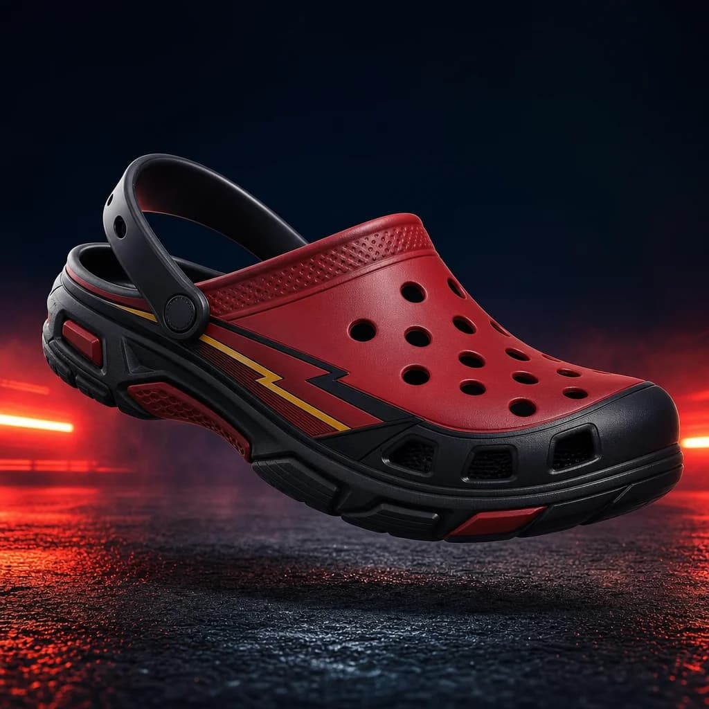 Lightning McQueen Clogs für Erwachsene
