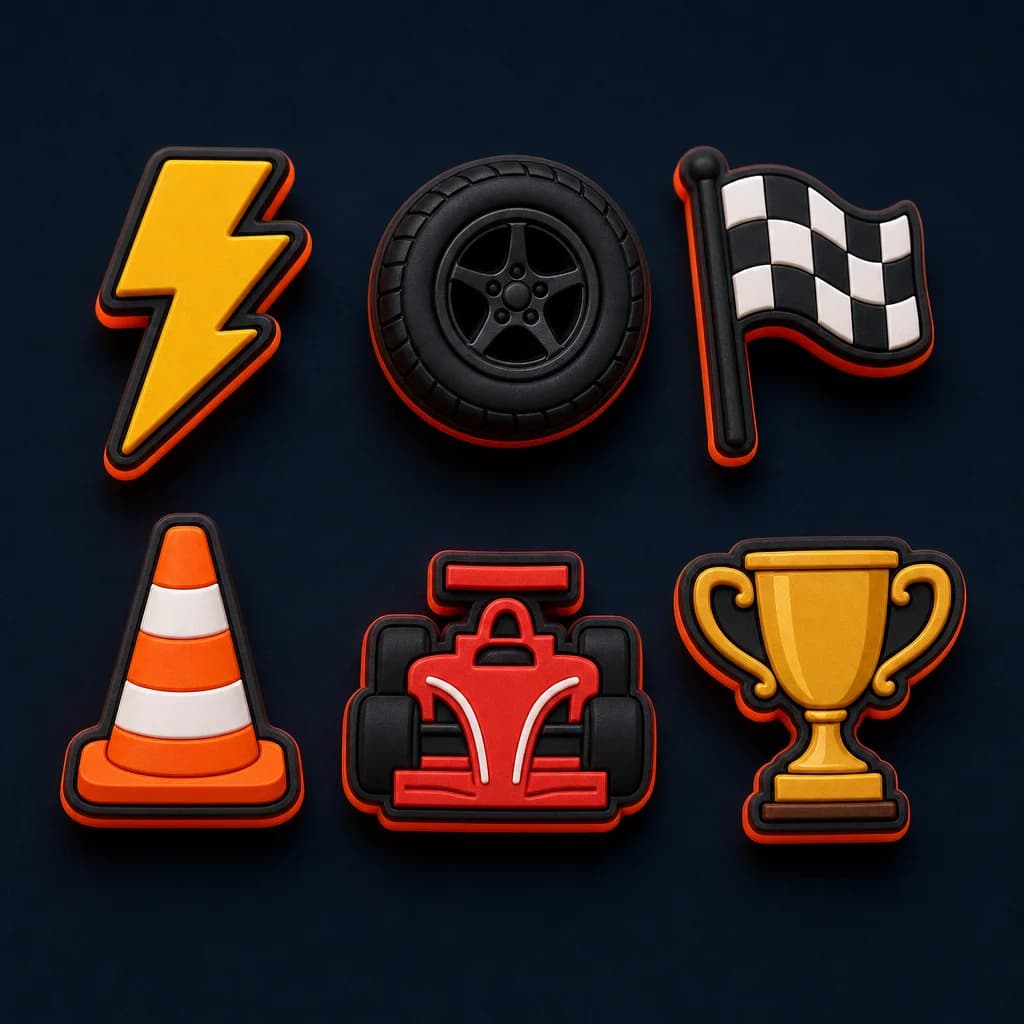 Charms, LED-Lights und Spoiler für Clogs